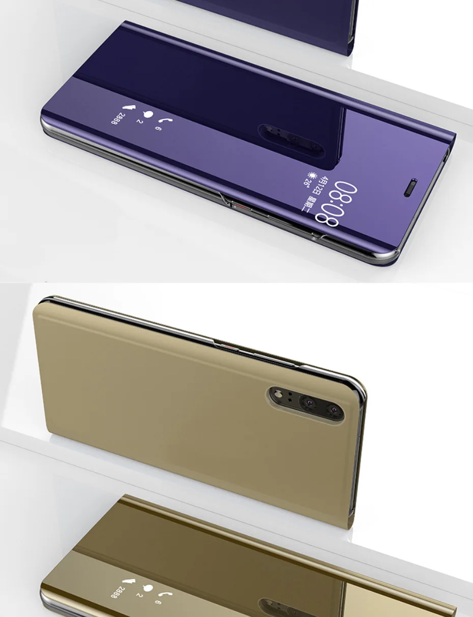 Smart Sleep; глянцевые женские кожаные чехол для samsung Galaxy A50 A30 A10 A20 A40 A70 A80 A90 A7 A6 A8 плюс A9 A8S M10 M20 M30 чехол