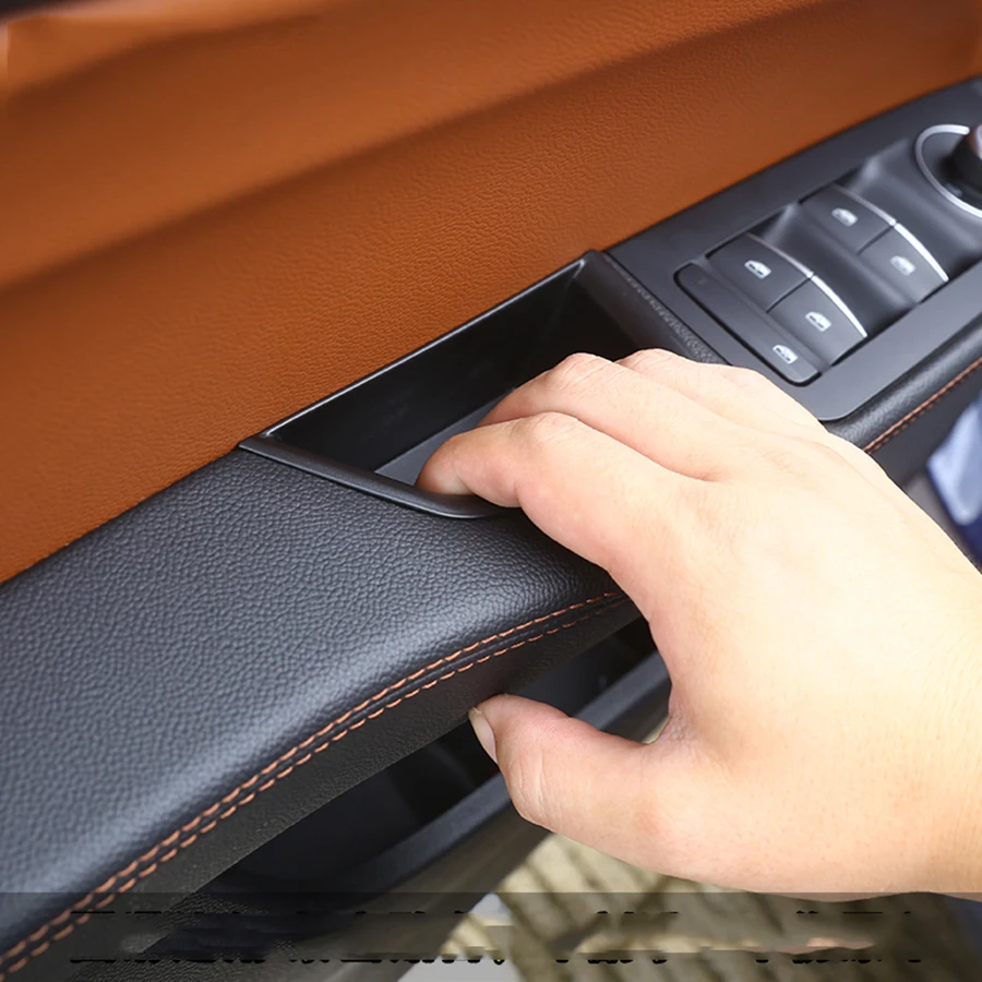 Аксессуары для салона автомобиля 2 шт./компл. коробка хранения передней двери Alfa