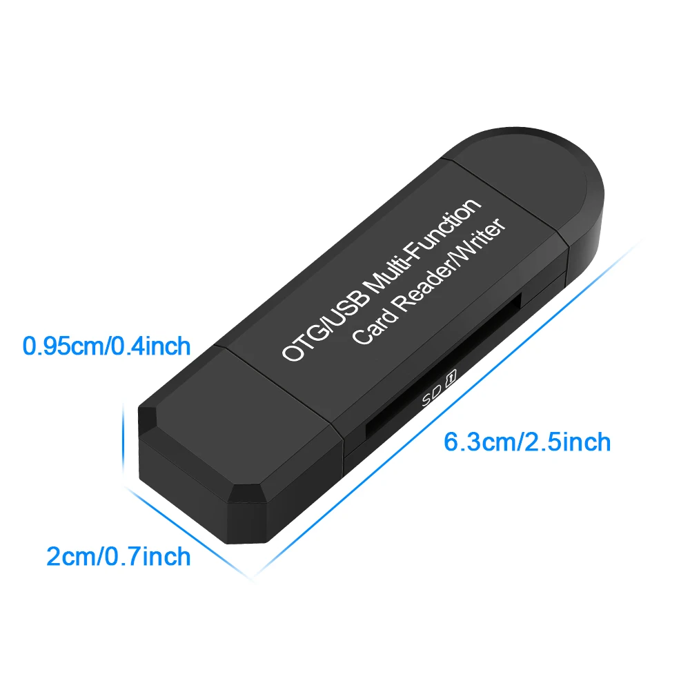 Многофункциональный картридер OTG Card Reader USB 2 0 Мирко карты для Micro SD/TF SD Android телефон