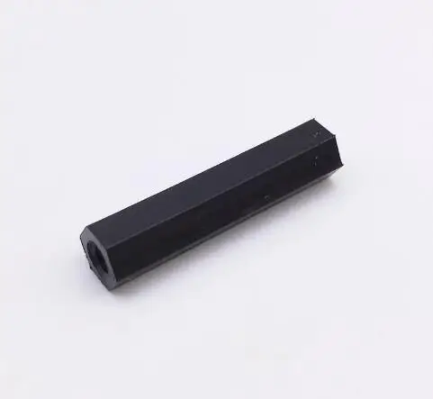 

100 шт., нейлоновые шестигранные винты M2 M2.5 M3 M4