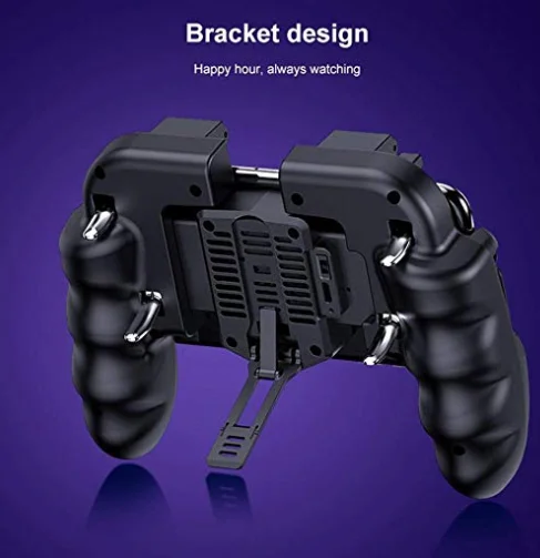 BOHYLOY H9Six Finger все-в-одном мобильный игровой контроллер Кнопка Fire Key для PUBG мобильная