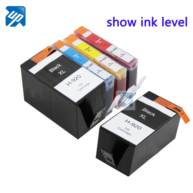 UP brand SET of 5 x compatible ink cartridge for HP920XL 920XL 920 HP 6000 6500 7000 7500 printer with chip full | Компьютеры и офис