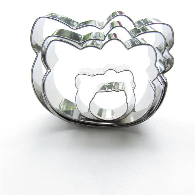 5 шт. формы для украшения торта из нержавеющей стали