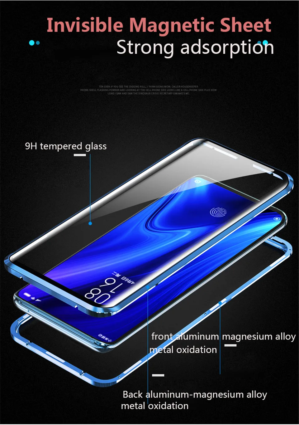 360 Полный Магнитный чехол на для Xiaomi mi 9t чехол mi9t Pro для сяоми ксиоми ми 9t про Передняя Задняя стеклянная крышка для Xiaomi Redmi K20 Pro для Сяоми ксиоми Редми k20 про Чехол магнит закаленное стекло крышка