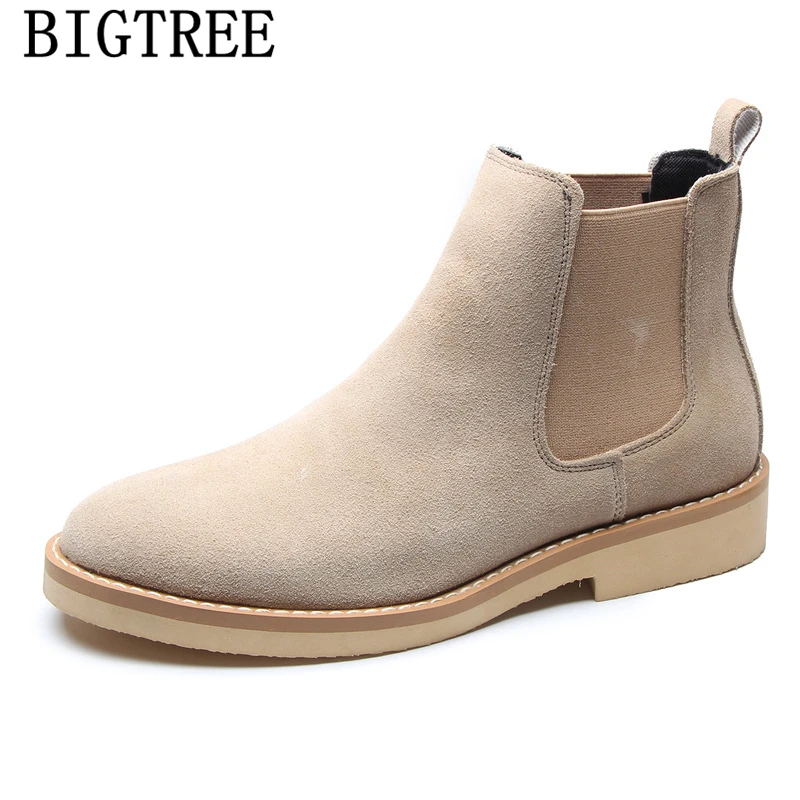 Ботинки Челси мужская повседневная обувь высокие ботильоны мужские Ботильоны
