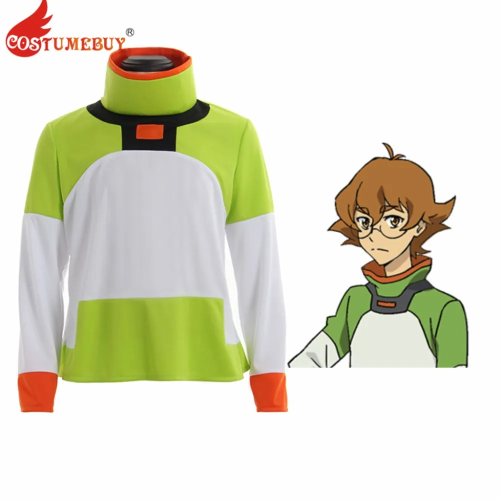 CostumeBuy аниме Voltron: Легендарный Защитник Косплей пидж зеленые рубашки костюм