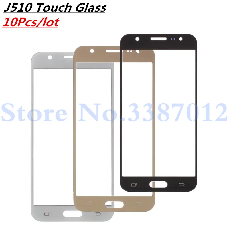 10 шт./лот сенсорный экран для Samsung Galaxy J5 2016 j510 J510F J510FN J510H SM-J510F передняя панель