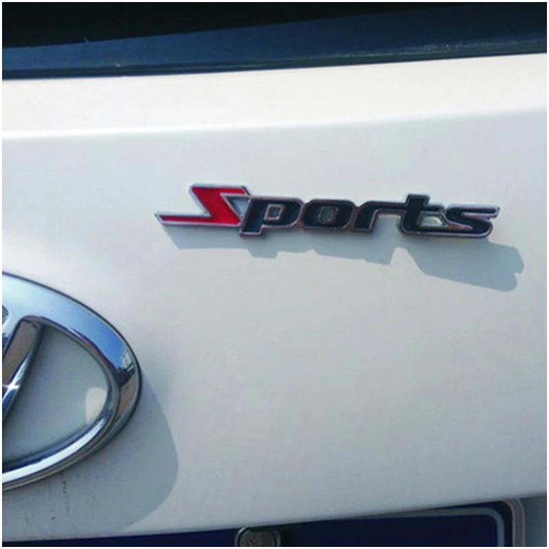 3D хромированная металлическая Спортивная наклейка для автомобиля Ford Focus Fusion Escort