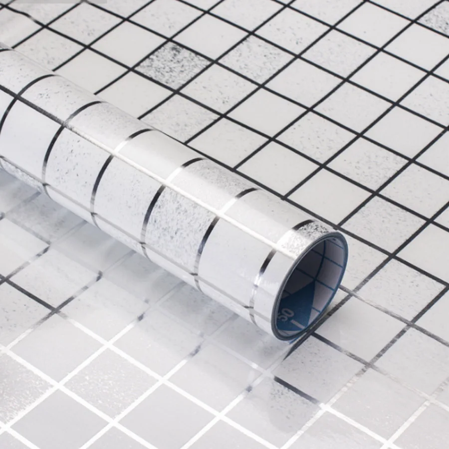 Самоклеящиеся наклейки на стену с антимасляной мозаикой 0 45x3 м для кухни и плиты