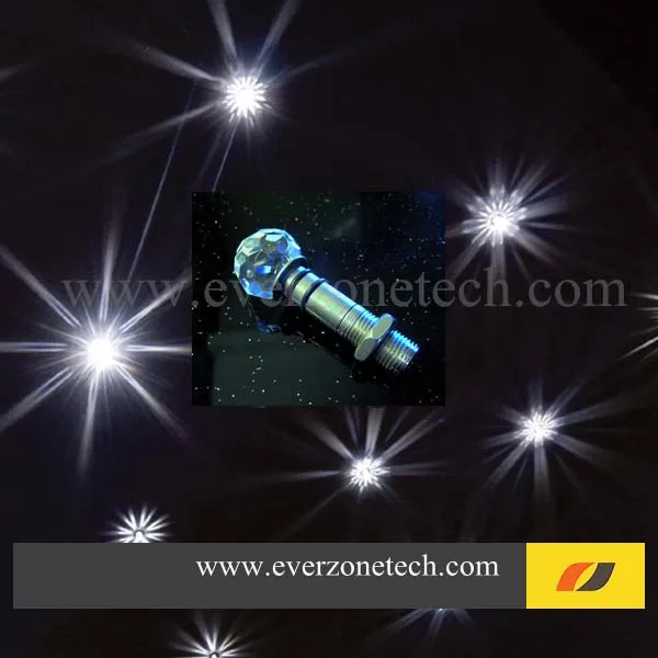 FYC-7 Fiber optic crystal end fittings with metal fittings fiber optic star fittings