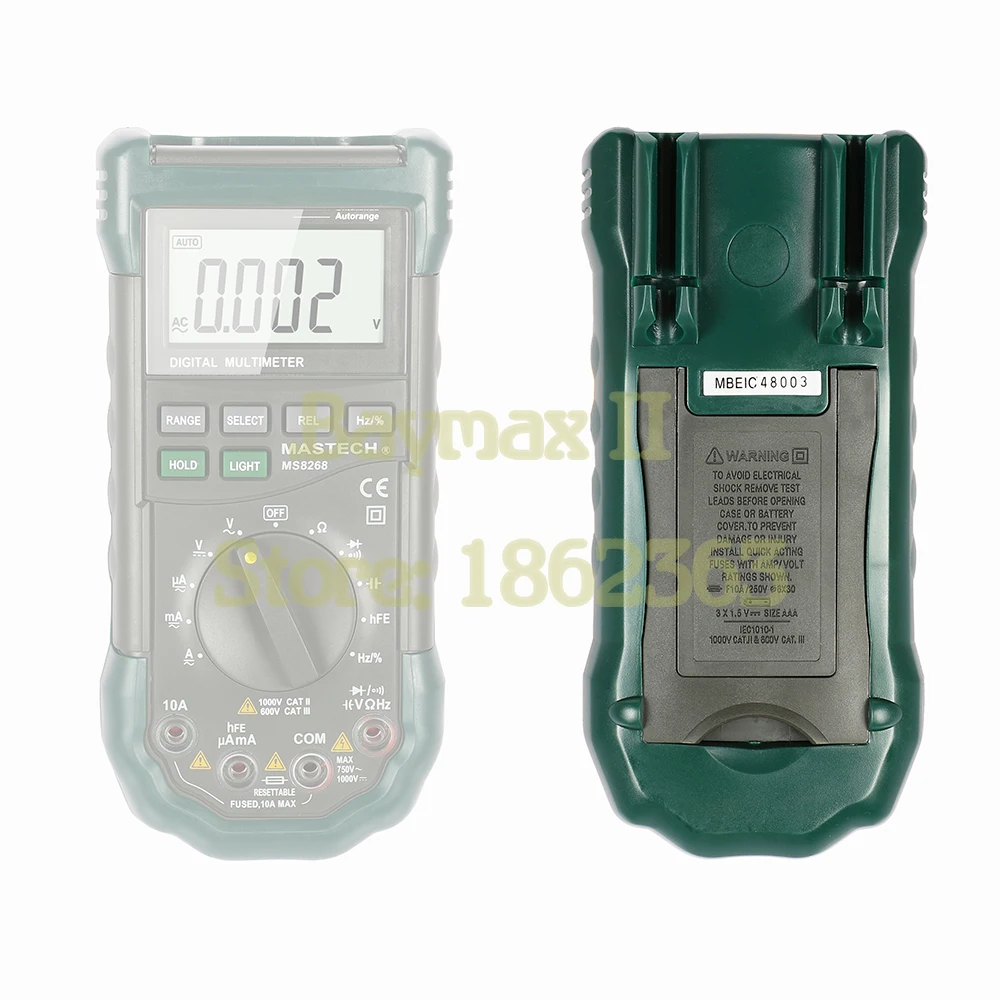 Цифровой автоматический/ручной Мультиметр Mastech MS8268 переменный/постоянный ток с