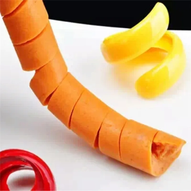 2 шт./набор слайсер для нарезки сосисок хот-догов набор из пищевого пластика