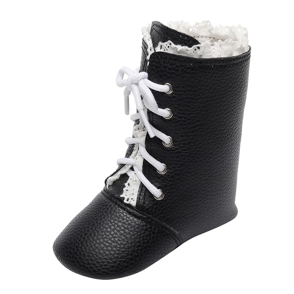 Зимние ботинки для мальчиков и девочек детская обувь новая модная осенне зимняя - Фото №1