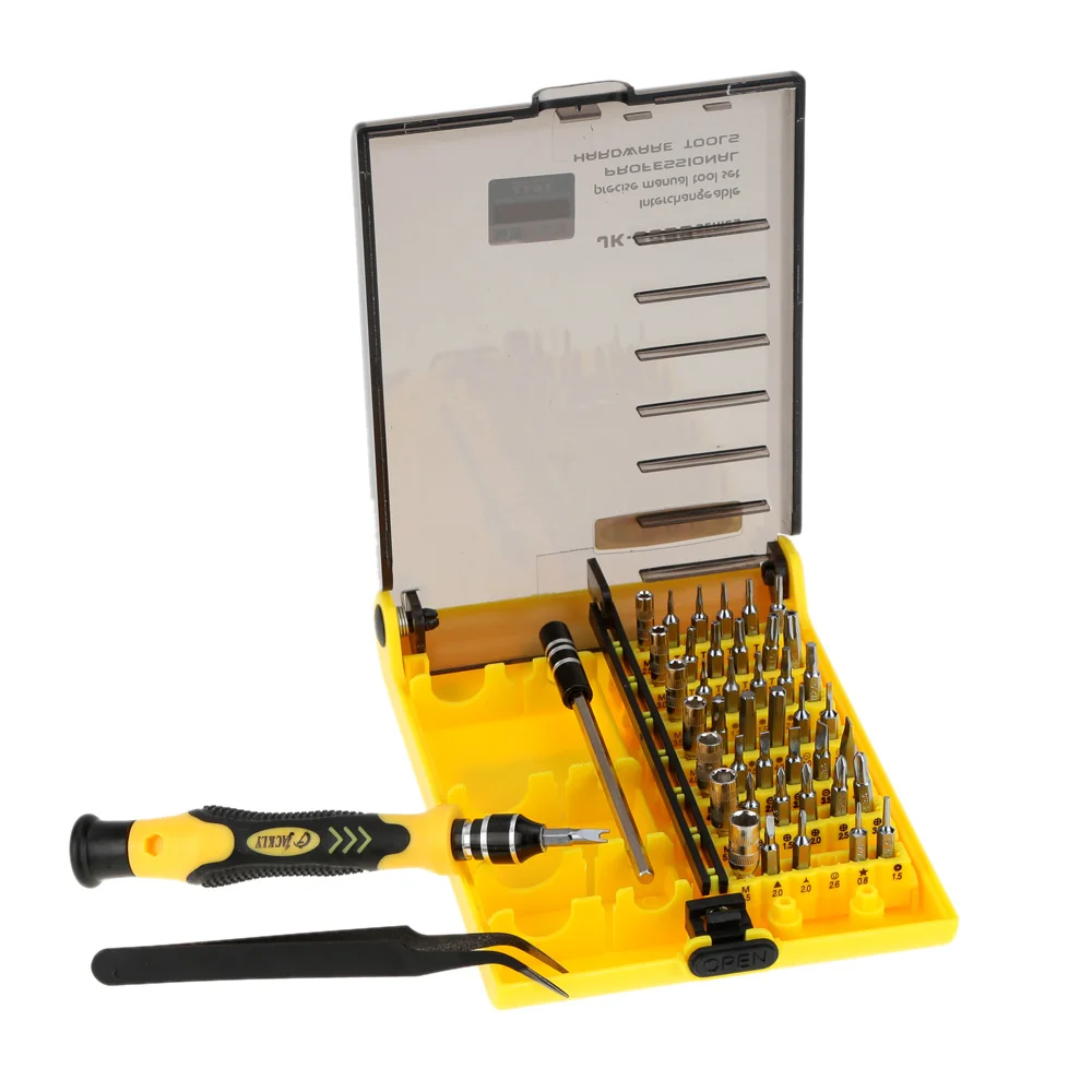 45 в 1 профессиональный набор инструментов отвертка для часов мобильный телефон