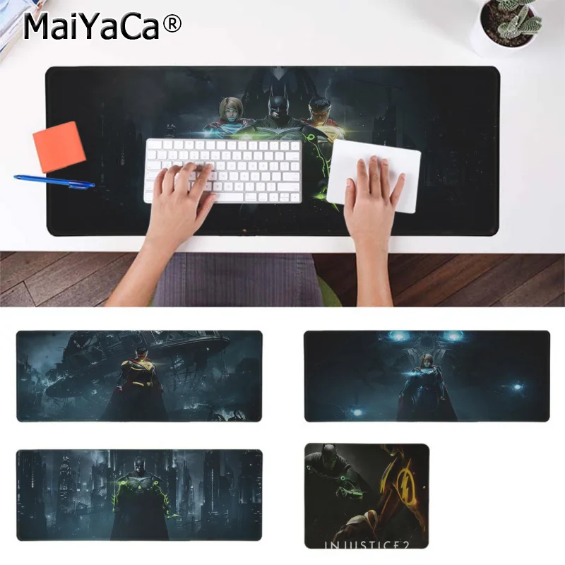 

Maiyaca Non Slip PC INJUSTICE2 Comfort Mouse Mat Gaming Mousepad Free Shipping Large Mouse Pad Keyboards Mat