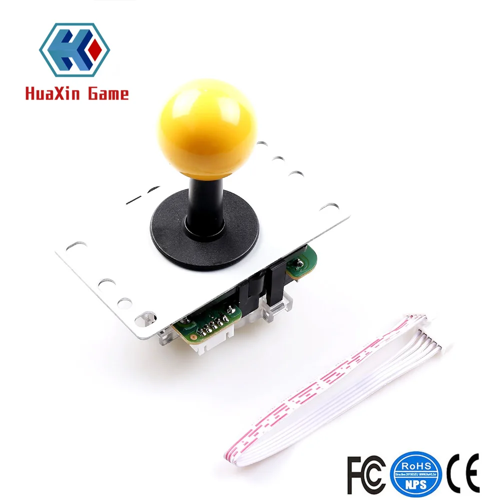 LED Аркады DIY части 2 X нулевой задержки USB энкодер + 5Pin 8Way джойстик 20 подсветкой