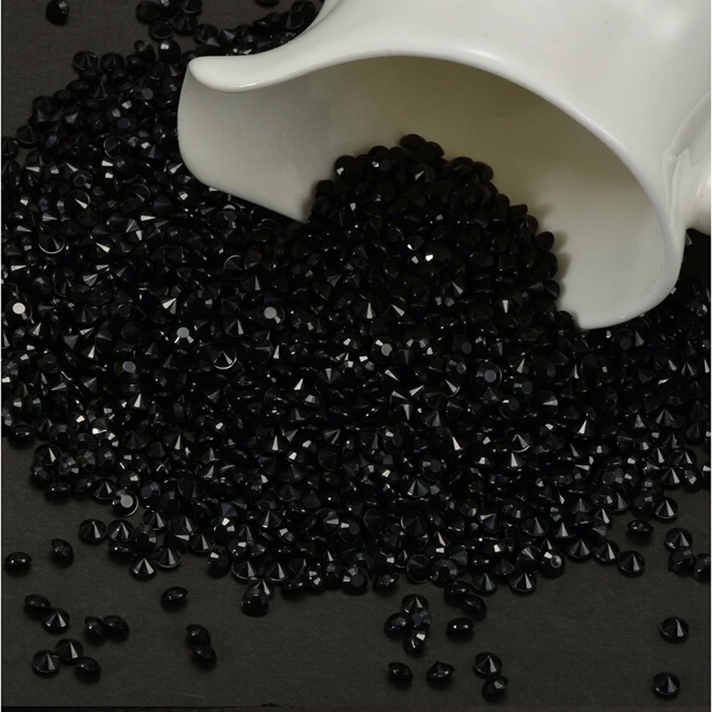 12 000pcs Multi-colors 4mm Acrylic Rhinestone Crystal Confetti Beads Wedding Party Decorations Glasses Birthday Table Scatters | Дом и сад