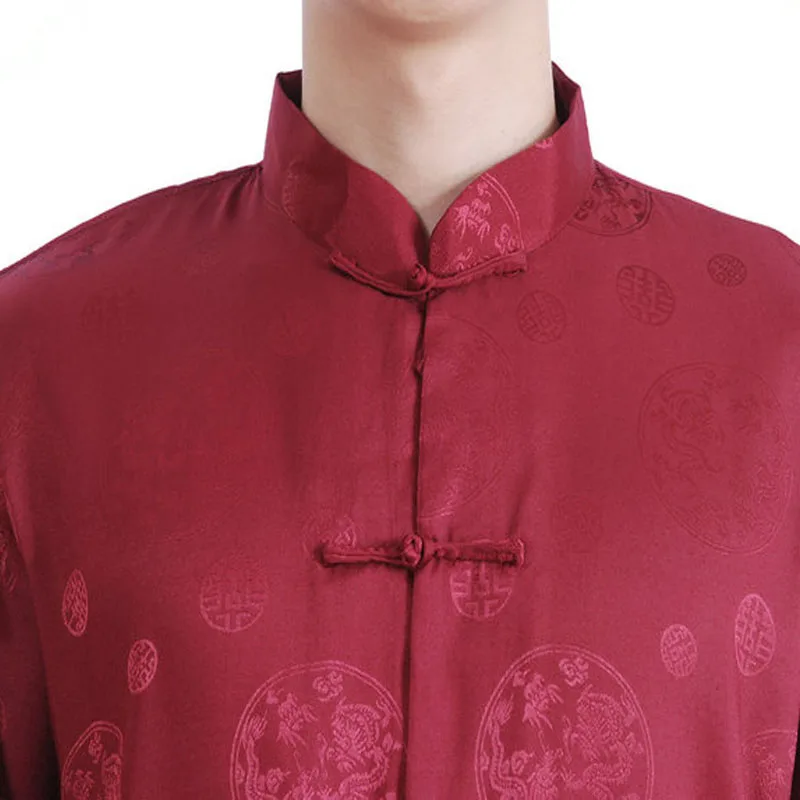 Оптовая продажа Новое поступление китайские традиционные мужские рубашки с