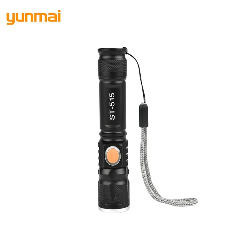 Перезаряжаемый USB фонарик yunmai с регулируемым лучом переносной стробоскоп