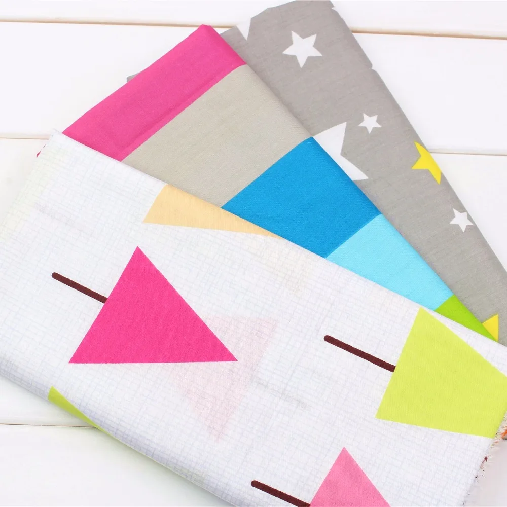 Хлопковая ткань с мультяшным рисунком ширина 2 м аксессуары для одежды сделай сам