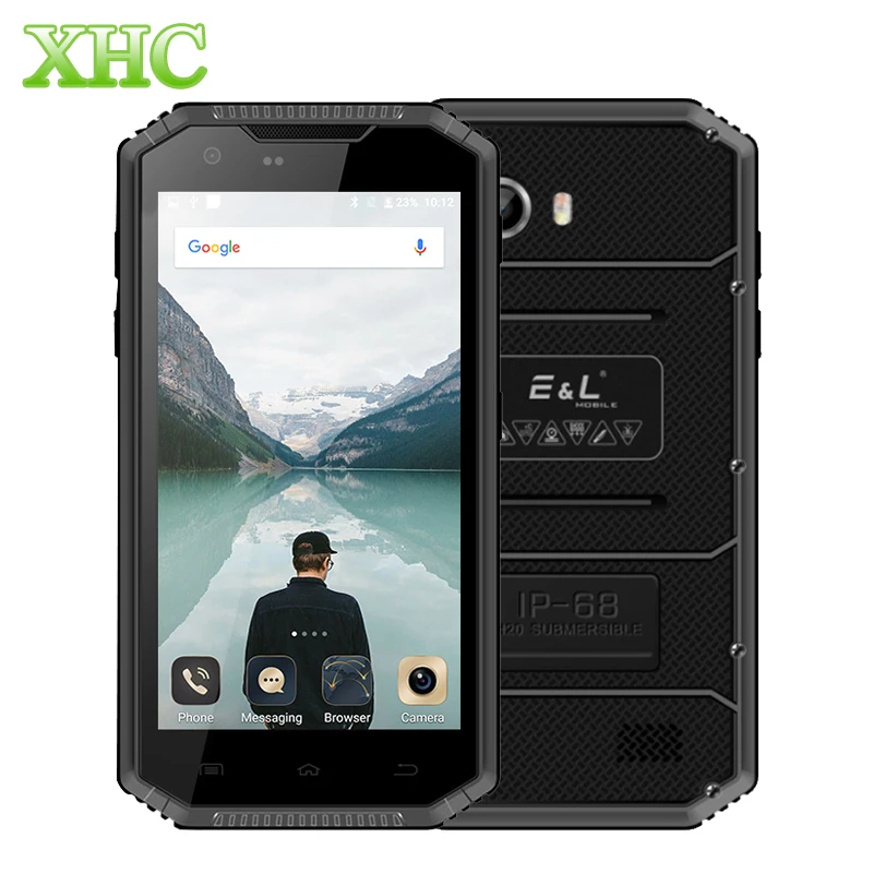 KXD E &amp L W7S Android мобильный телефон 2 Гб 16 IP68 водонепроницаемый ударопрочный