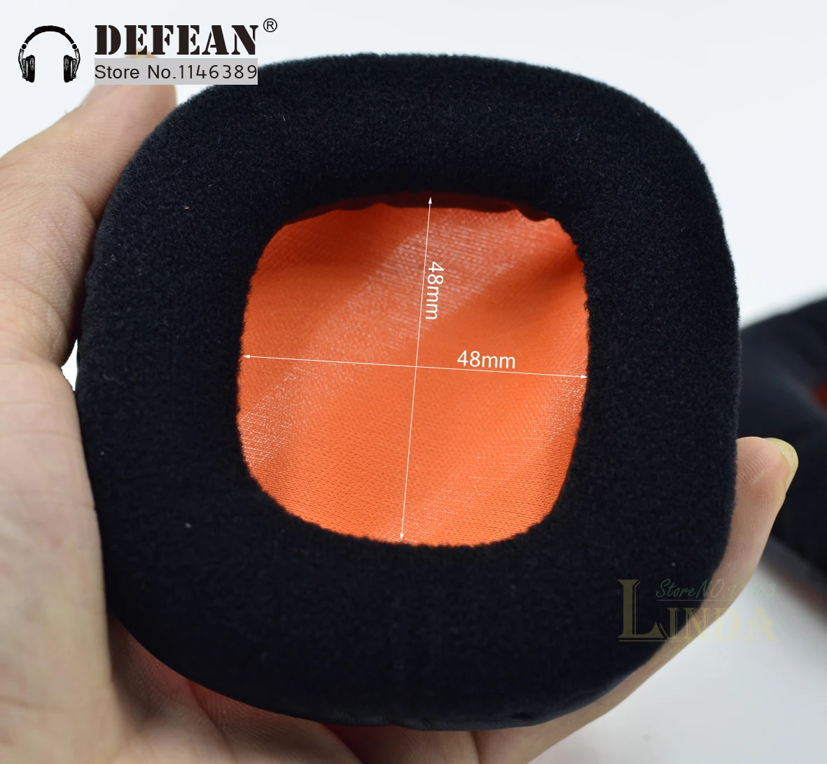 Амбушюры подушка наволочка для наушников Plantronics GameCom 780 367 377 777|ear pad cushions|ear padscover for