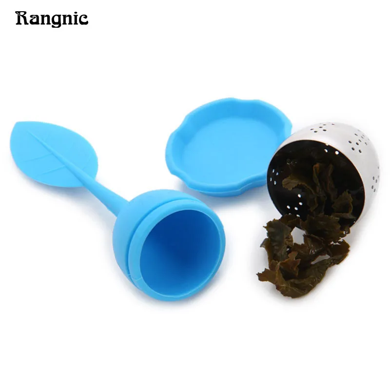 Rangnic Чай сумки для заварки силикона фильтр многоразовые с падения лоток новинка