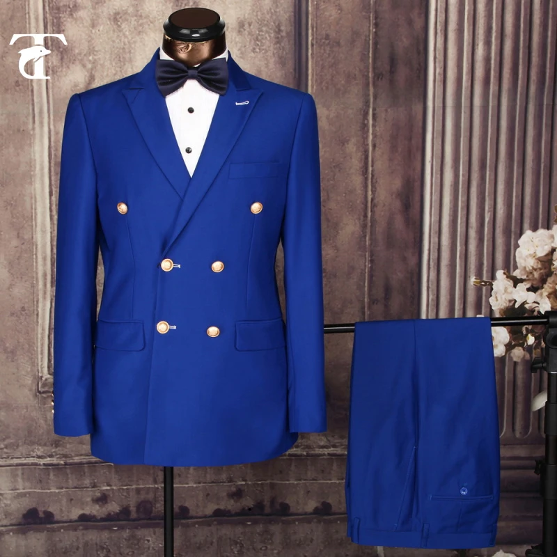 Свадебный мужской костюм блейзеры с брюками комплект джентльмена вечерние