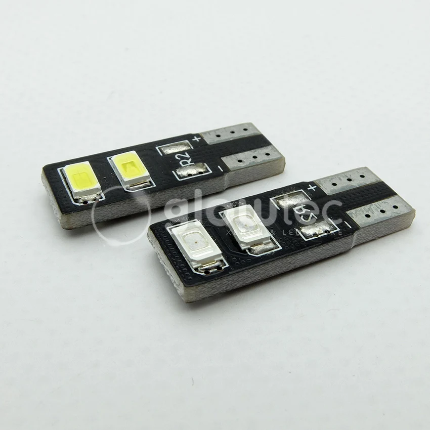 Промо 4 шт. T10 SMD 5730 светодиодный 120LM светильник лампа для чтения Белый Красный
