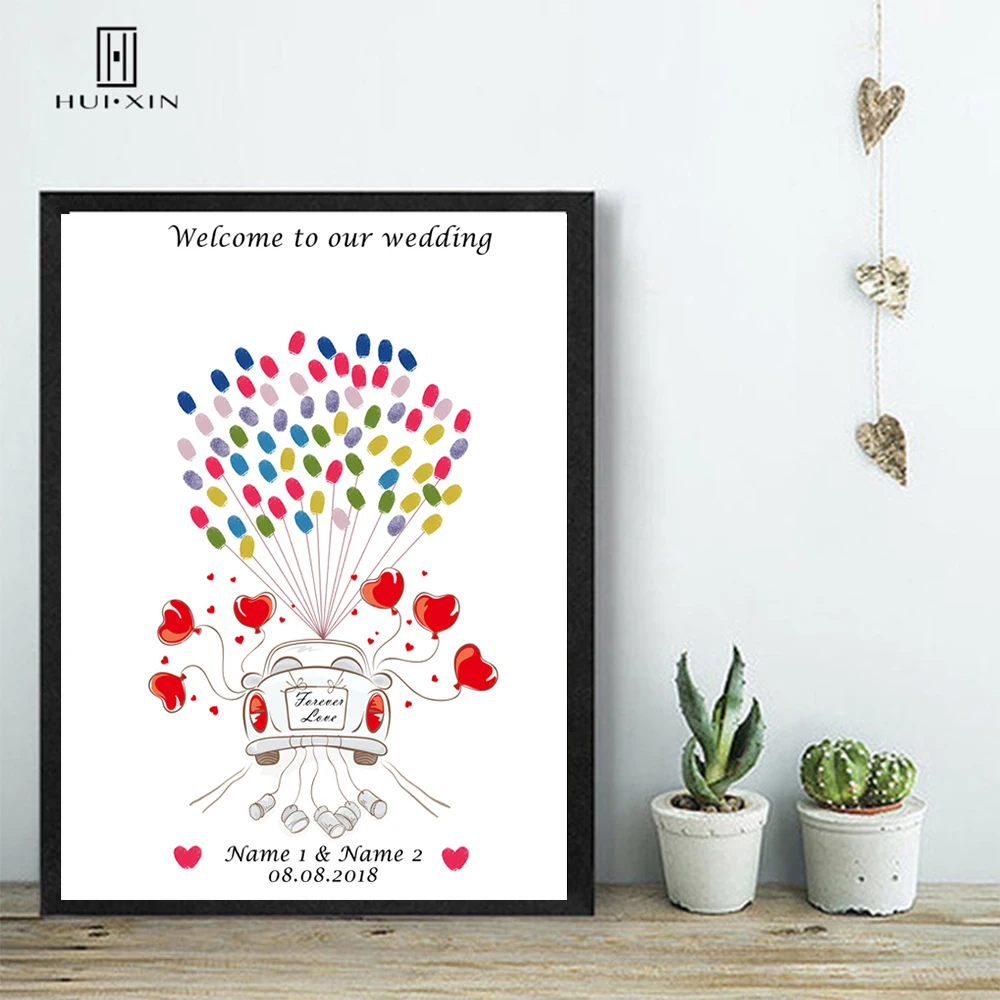 Для украшения свадебной вечеринки любовь свадебный автомобиль настроить имя