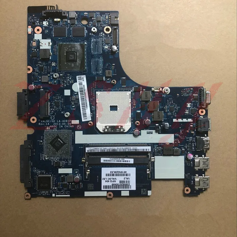 Материнская плата для ноутбука Lenovo G405S 900003241 LA A091P DDR3 полностью