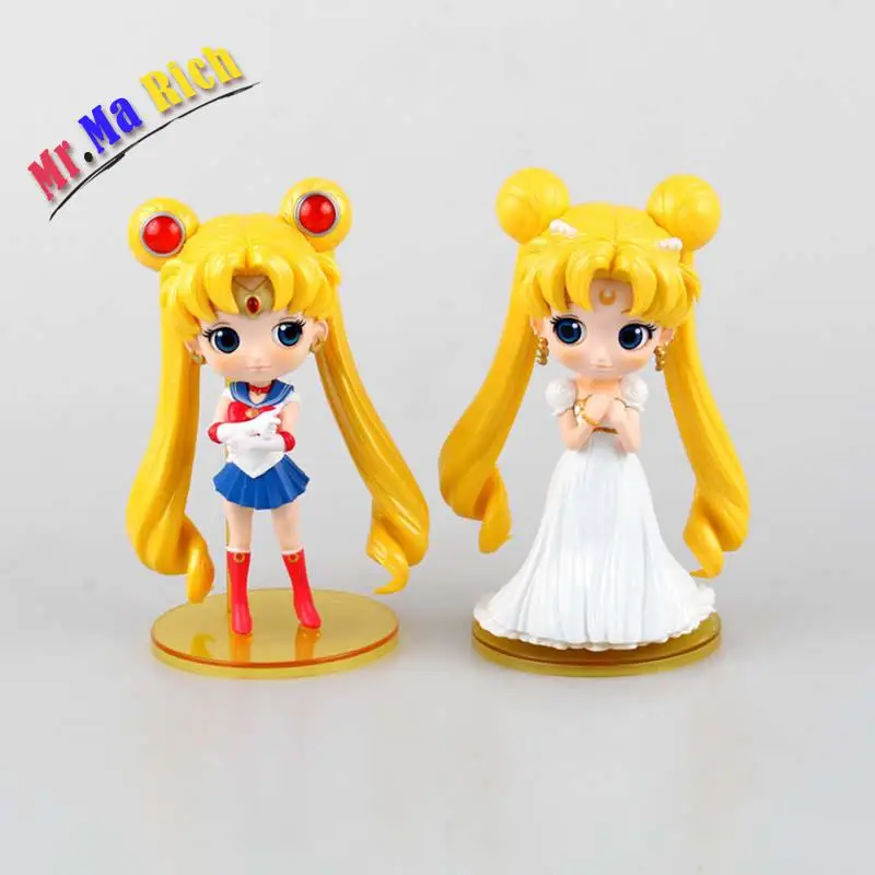 Экшн-Фигурка 15 см 2 Stili Selezionabili Q Posket Sailor Moon Principessa Serenity Tsukino Usagi ПВХ | Игрушки и хобби