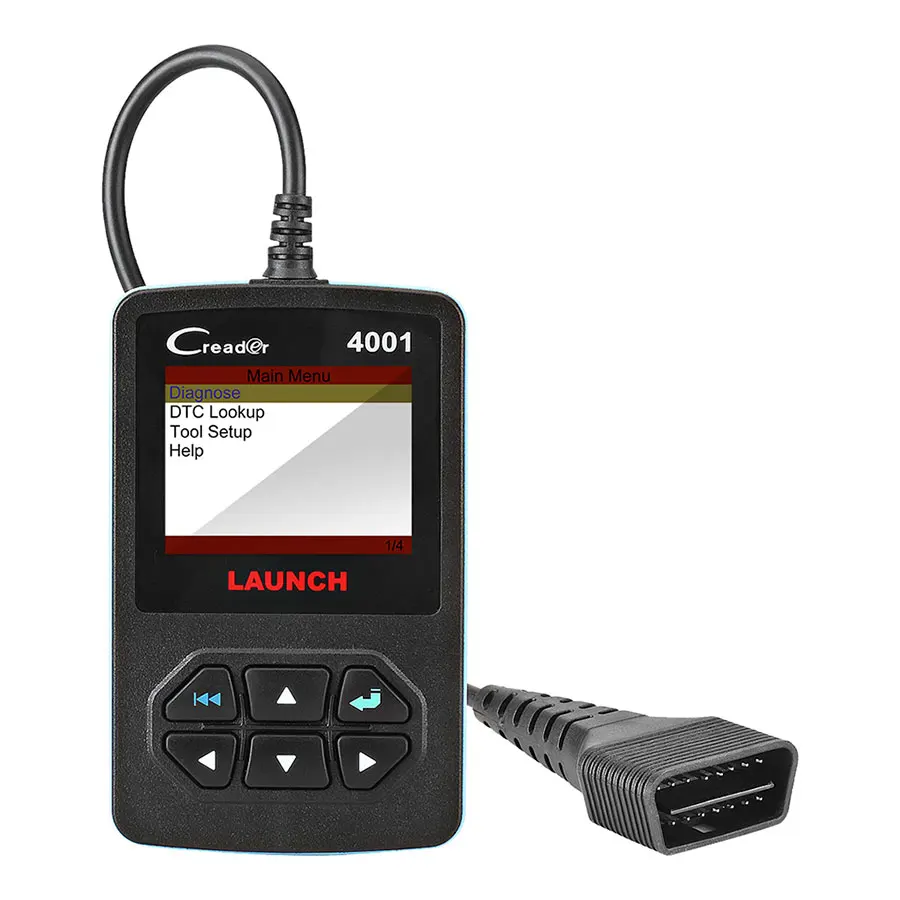 2017 CR 4001 DIY Launch CReader OBDII/EOBD автоматический диагностический инструмент для