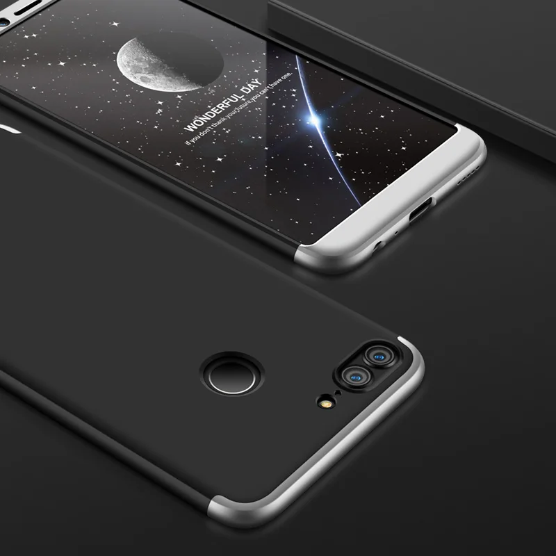 Toraise 360 полный защитный чехол для huawei Honor 9 Lite роскошная матовая задняя крышка из