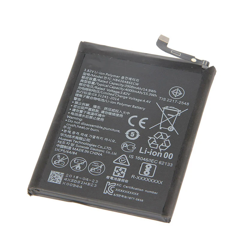 Сменный аккумулятор для телефона huawei HB436486ECW 3900 мАч для huawei mate 10/mate 10 Pro Lite/P20 Pro Оригинальные аккумуляторы+ Инструменты