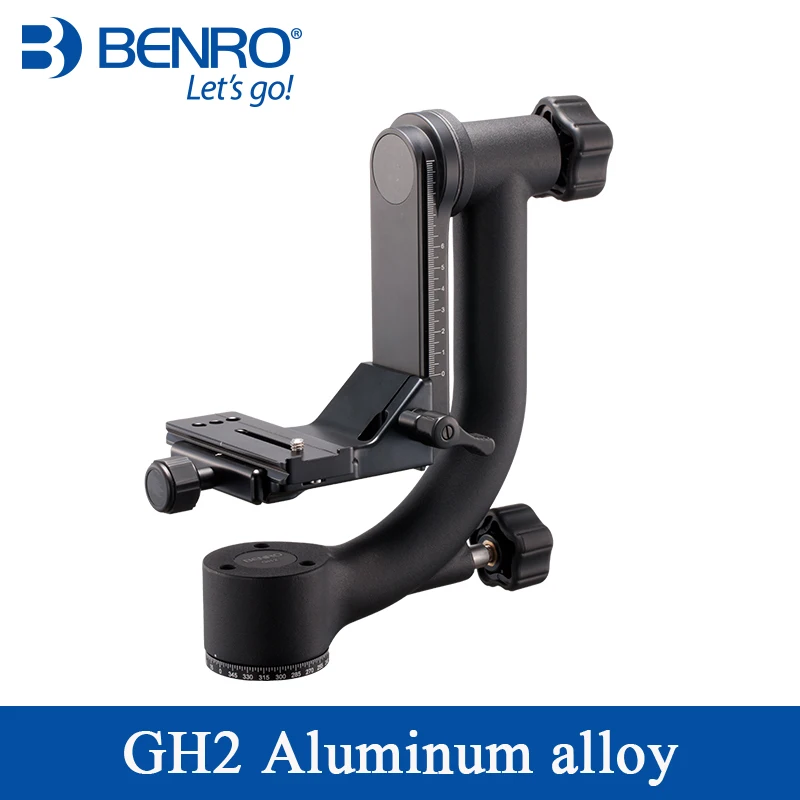 GH2 Benro GH5C GH2C карданный головка из углеродного волокна карданный головка для Benro штатив GH2 карданный головка Максимальная загрузка 25 кг DHL - Цвет: GH2