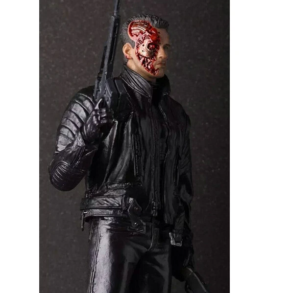 Сумасшедшие игрушки Terminator 2 T 800 Арнольд Шварценеггер ПВХ фигурка Коллекционная