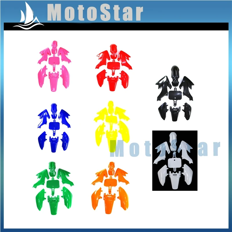 Пластиковые наборы корпуса для 50 70 90 110 125 140 150cc китайский CRF50 XR50 Piranha SSR Thumpstar Stomp