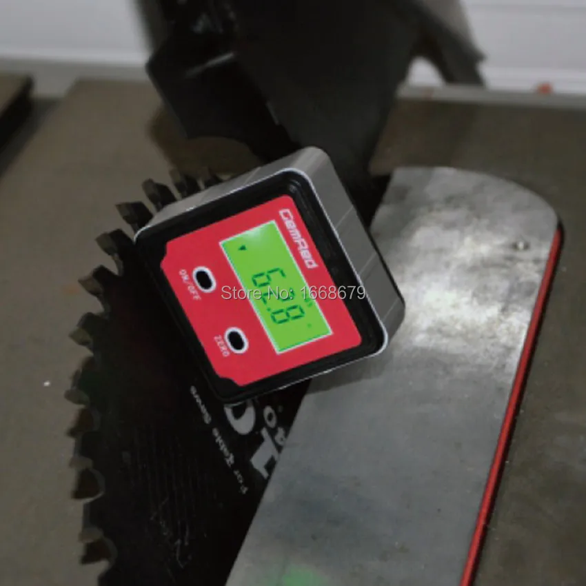 Магнитный угломер электронный инклинометр с спиртовым уровнем и ЖК дисплеем|box