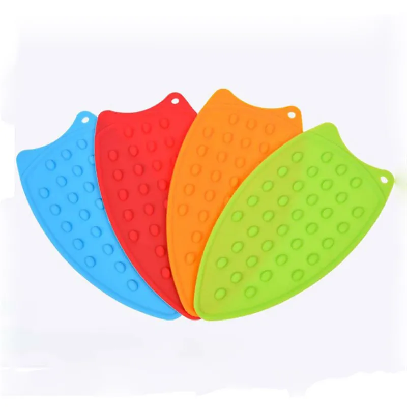 Creative Silicone Iron Hot Protection Rest Pad Mat Safe Surface Stand Ironing Insulation Boards | Дом и сад