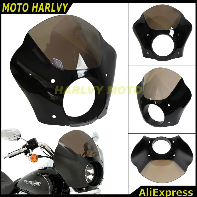 Черный Gauntlet обтекатель W/триггер блокировки Комплект для Harley Sportster 1200 883|sportster