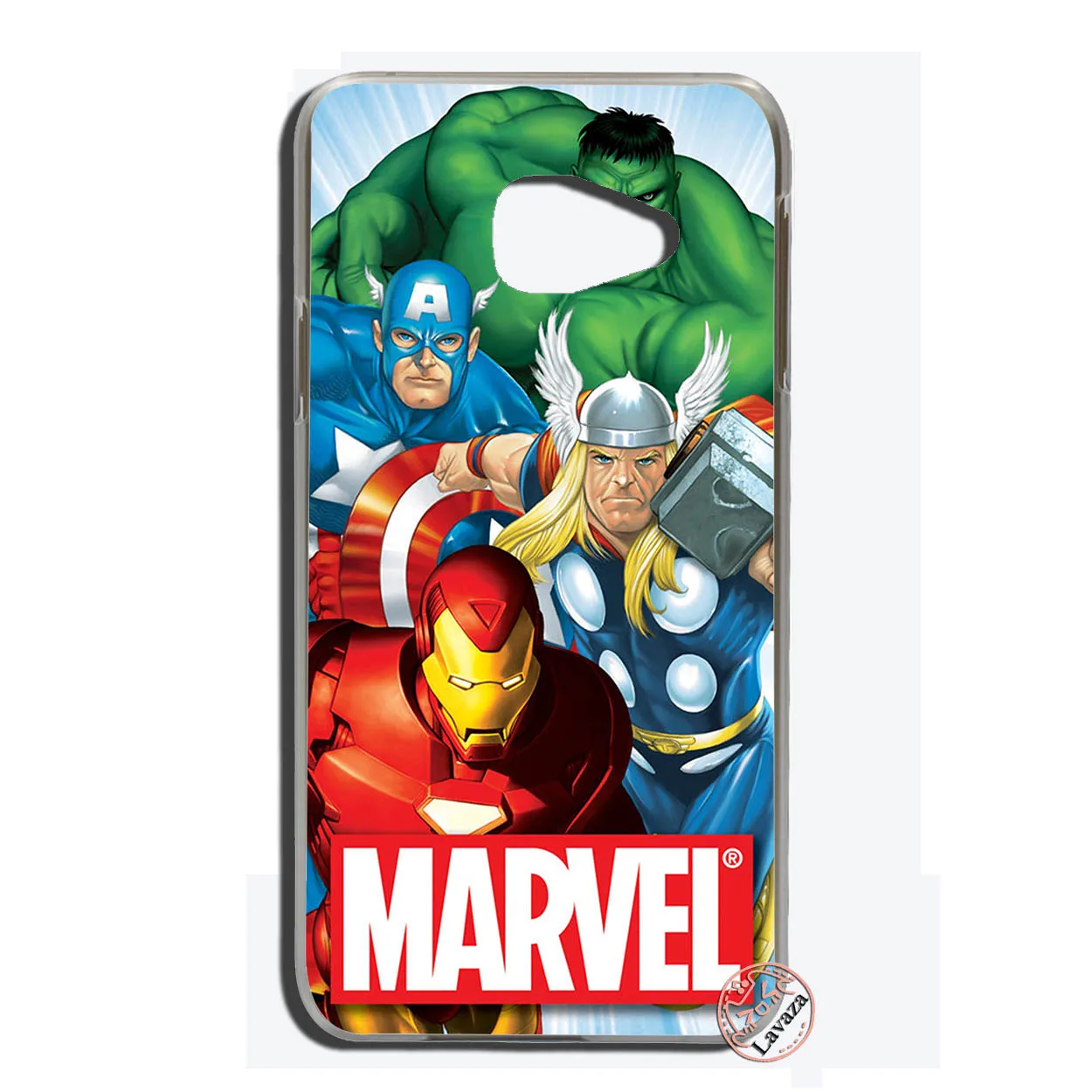 6 Lavaza класса люкс с логотипом комиксов Marvel чехол для телефона для samsung Galaxy Note 10 9 8 A9 A8 A7 A6 плюс A3 A5 A2 крышка - Цвет: 6