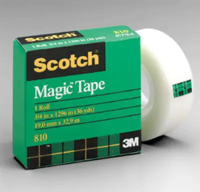 Бесплатная доставка 6 рулонов/Лот 19 мм x 33 м 3 Scotch 810 Magic невидимая лента|3m scotch|tape tape3m