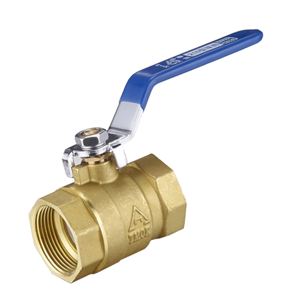Латунный шаровой клапан 3/4 ''NPT Женский резьбовой запорный сливной PT газовый