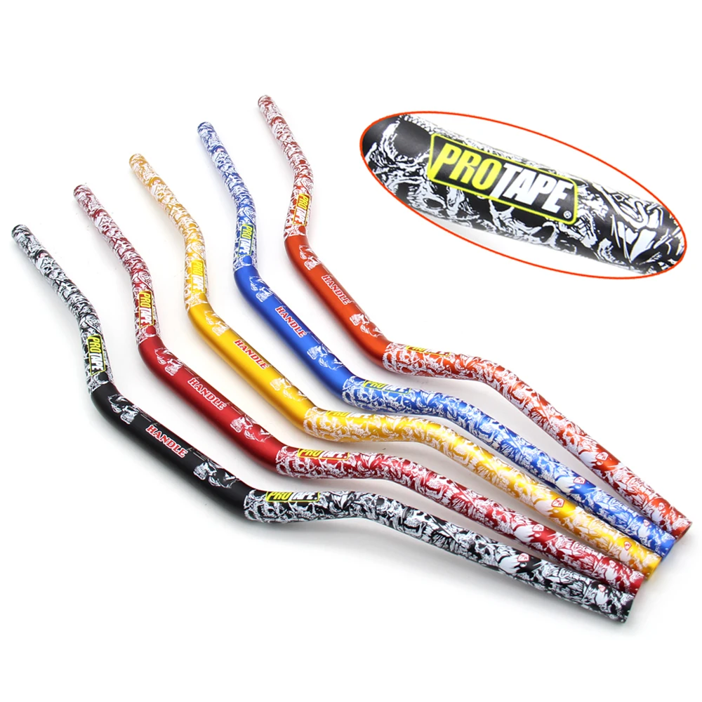 

Handlebar PRO Taper Pack Fat Bar 1-1/8" Dirt Pit Bike Motocross Motorcycle Handlebar 810mm length 28.5mm PRO aluminum Universal