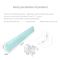 Baby Bed Fence Children Protective Multi-function guardrail Kid Rails Safety Sleeping Shatter-resistant 15-18-2 Meters Bed