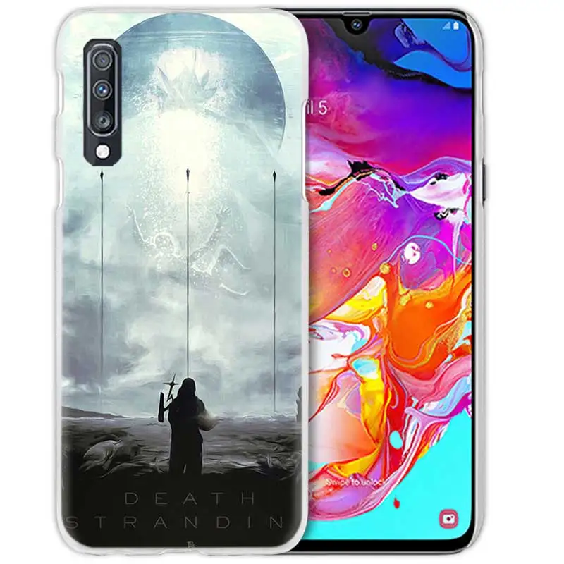 07 Death Stranding чехол для samsung Galaxy A50 A70 A20e A40 A30 A20 A10 A8 A6 плюс A9 A7 жестркий Прозрачный поликарбонатный чехол-портмоне для телефона чехол - Цвет: 07