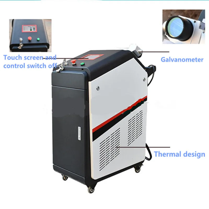 Машина для лазерной очистки ржавчины высокоточная машина металла волокна 30 Вт/50