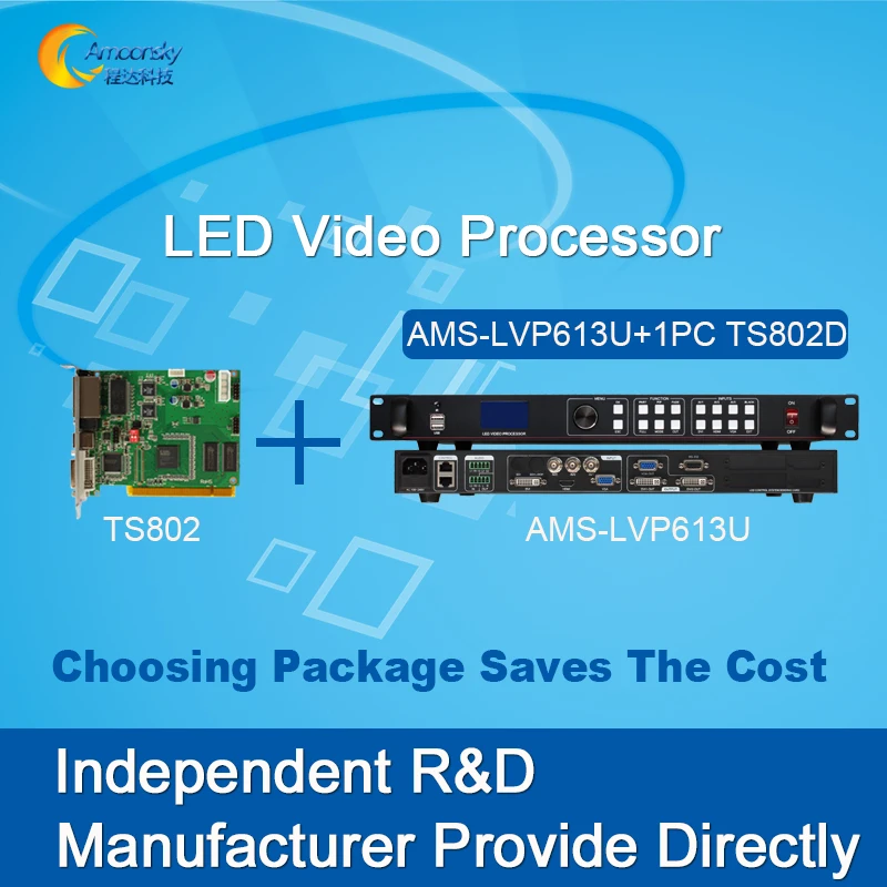 AMS LVP613U led видео настенный контроллер usb процессор с одной частью linsn ts802d seding