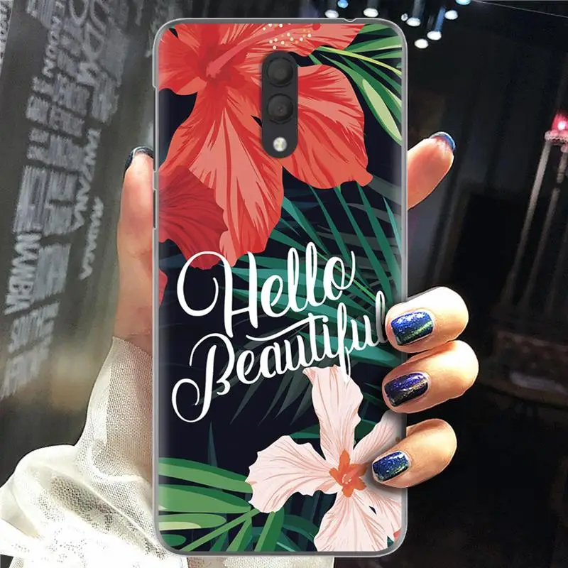 Anti-knock Back Phone Cover For Alcatel 1X 2019 Colorful Painted Fashionable Design TPU Silicone back |